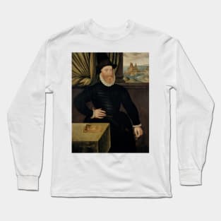 James Douglas, 4th Earl of Morton, about 1516 - 1581. Regent of Scotland by Arnold Bronckorst Long Sleeve T-Shirt